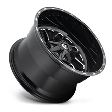 Load image into Gallery viewer, Aluminum Wheels 20X12 Triton D581 5 On 114.3/5 On 127 Gloss Black/Milled 78.1 Bore -43 Offset Mesh Spoke Fuel Off Road Wheels