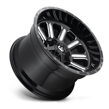 Load image into Gallery viewer, Aluminum Wheels 17X9 Hardline D620 5 On 139.7/5 On 150 Gloss Black/Milled 110.2 Bore 1 Offset Fuel Off Road Wheels