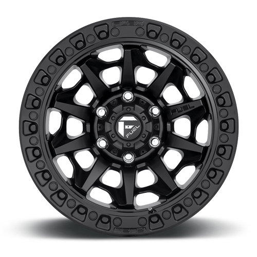 Aluminum Wheels 20X9 Covert D694 6 On 139.7 Matte Black 106.1 Bore 1 Offset Multi Spoke Fuel Off Road Wheels