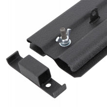 Load image into Gallery viewer, Axe And Shovel Mount w/Adapter Brackets For Roof Racks Accepts Padlock Black Smittybilt