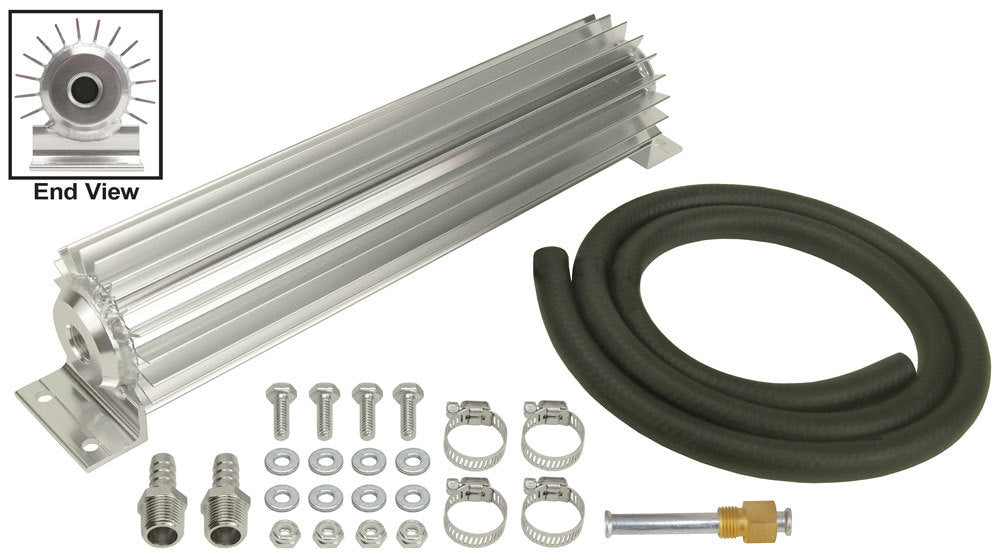 Heat Sink Trans Cooler 12in Long 3/8in NPT Inle - Derale 13253