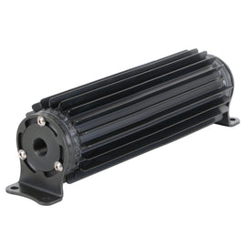Single-Pass Heat Sink Co oler  10in Black Anodize - Derale 13269
