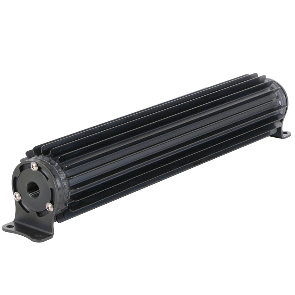 Single-Pass Heat Sink Co oler  24in Black Anodize - Derale 13277