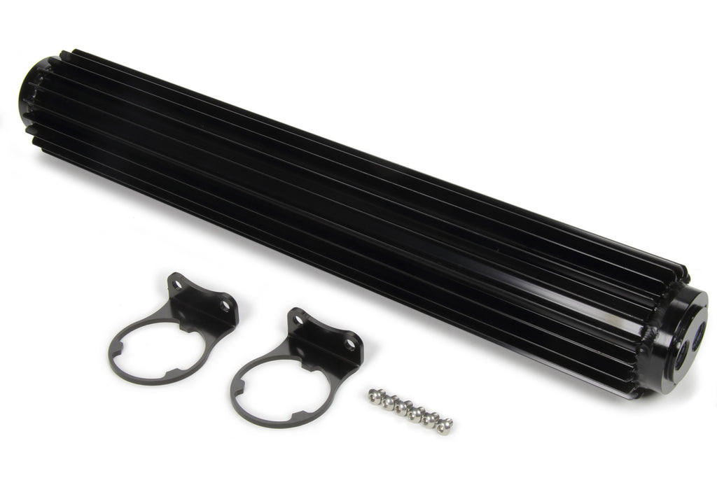 Dual-Pass Heat Sink Cool er  18in Black Anodized - Derale 13282