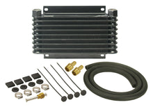 Load image into Gallery viewer, Derale 9 Row Series 9000 Plate &amp; Fin Transmission Cooler Kit, 1/2" NPT