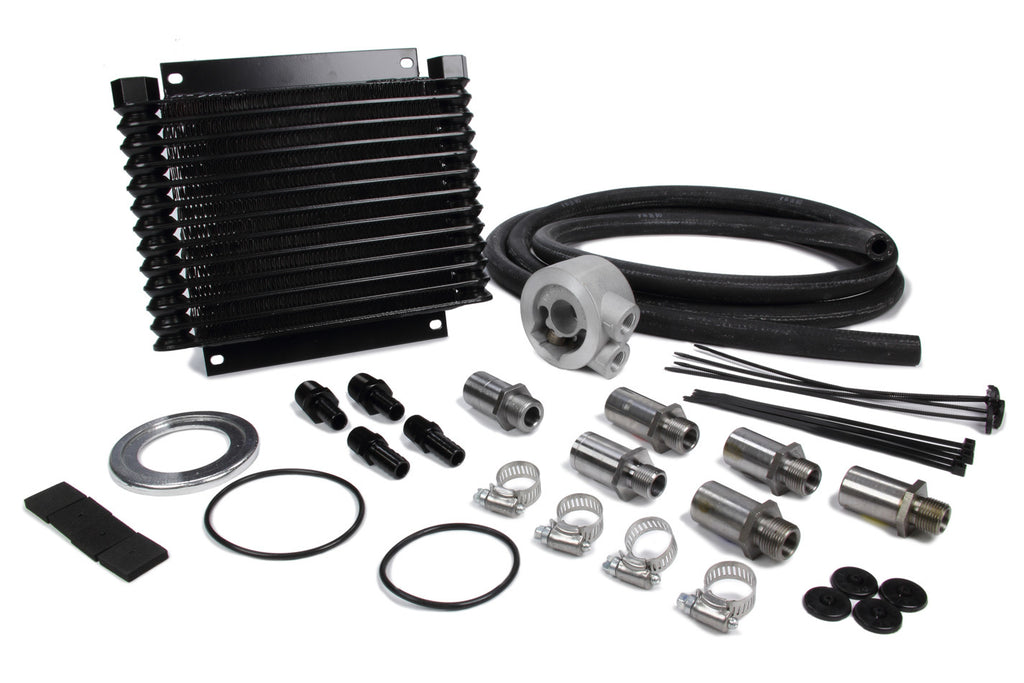 Plate & Fin Engine Oil C ooler Kit - Derale 15405