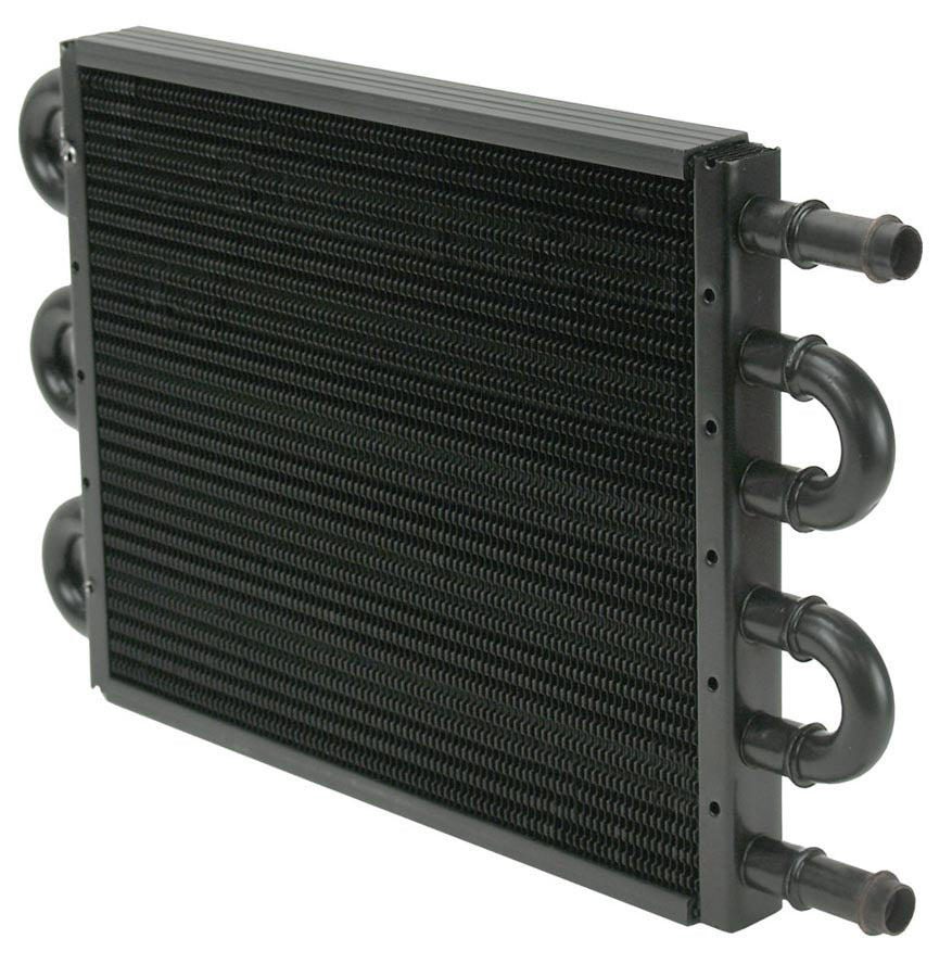 Derale 6 Pass Econo-Cool Tube & Fin Replacement Cooler, 1/2" Barb Inlets