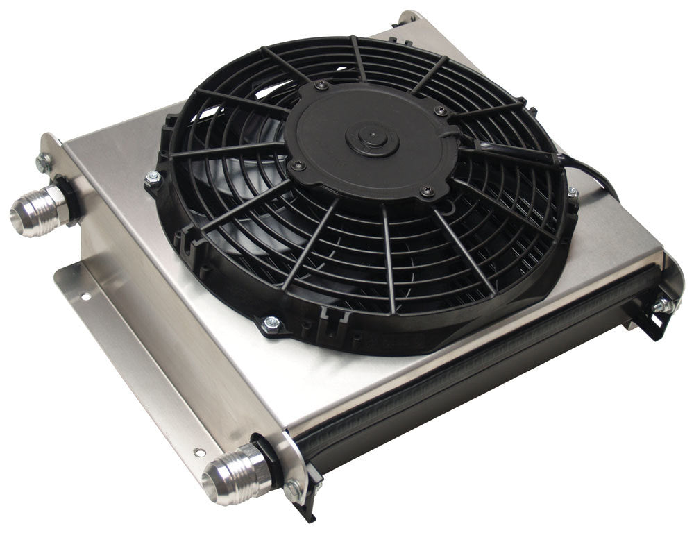 Derale 40 Row Hyper-Cool Extreme Remote Fluid Cooler, -12AN