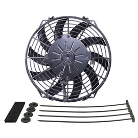 HO Extreme 9in Curved Bl ade Puller Elec Fan - Derale 16109