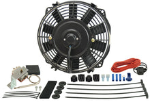 Load image into Gallery viewer, 9in Fan Straight Blade Fan &amp;Thermostat 475 CFM - Derale 16309