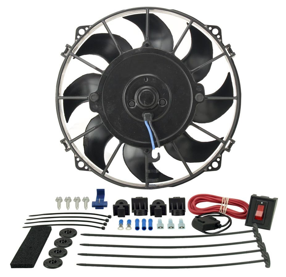 8in Tornado Electric Fan Premium Kit - Derale 16508