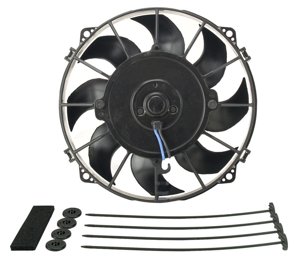 8in Tornado Electric Fan w/Standard  Mounting Kit - Derale 16618