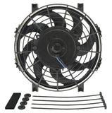 9in Tornado Electric Fan w/Standard  Mounting Kit - Derale 16619