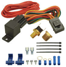 Load image into Gallery viewer, 180F Fan Switch Thremost Relay Kit 1/8in &amp; 3/8 - Derale 16720