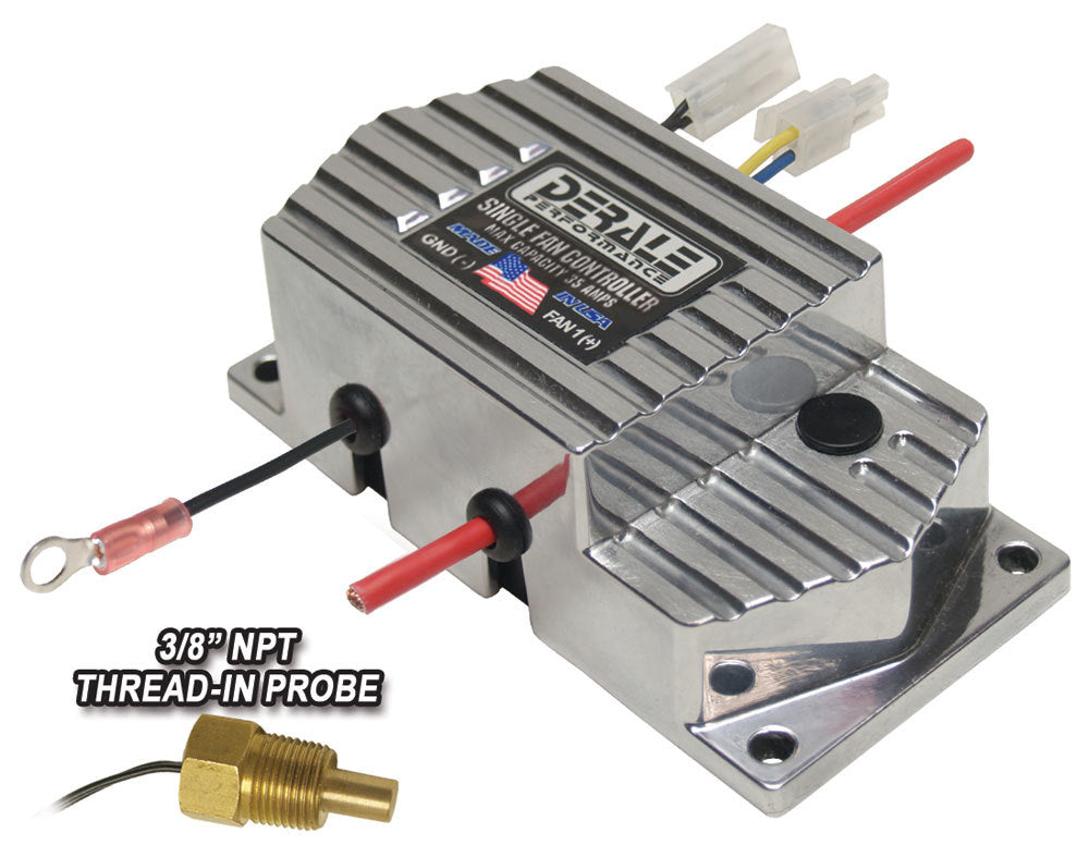 Single Fan Controller Adjustable 150-240 - Derale 16779