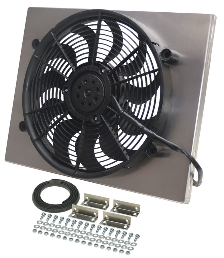 RAD Fan w/Alum Shroud Assembly - Derale 16822