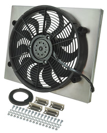 RAD Fan w/Alum Shroud Assembly - Derale 16823