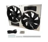 Dual RAD Fan w/Alum Shroud Assembly - Derale 16826