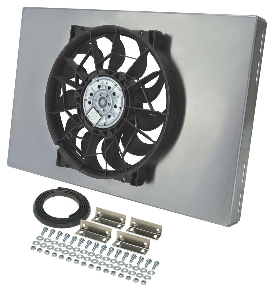 RAD Fan w/Alum Shroud Assembly - Derale 16827
