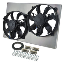 Load image into Gallery viewer, Dual RAD Fan w/Alum Shroud Assembly - Derale 16831