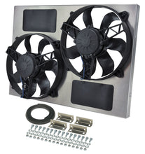 Load image into Gallery viewer, Dual RAD Fan w/Alum Shroud Assembly - Derale 16833