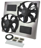 Dual RAD Fan w/Alum Shroud Assembly - Derale 16835