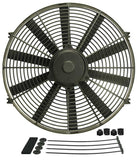 16 Straight Blade Electric Fan - Derale 16916