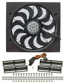 17in High Output RAD Fan Single 2 Spd Puller - Derale 16919