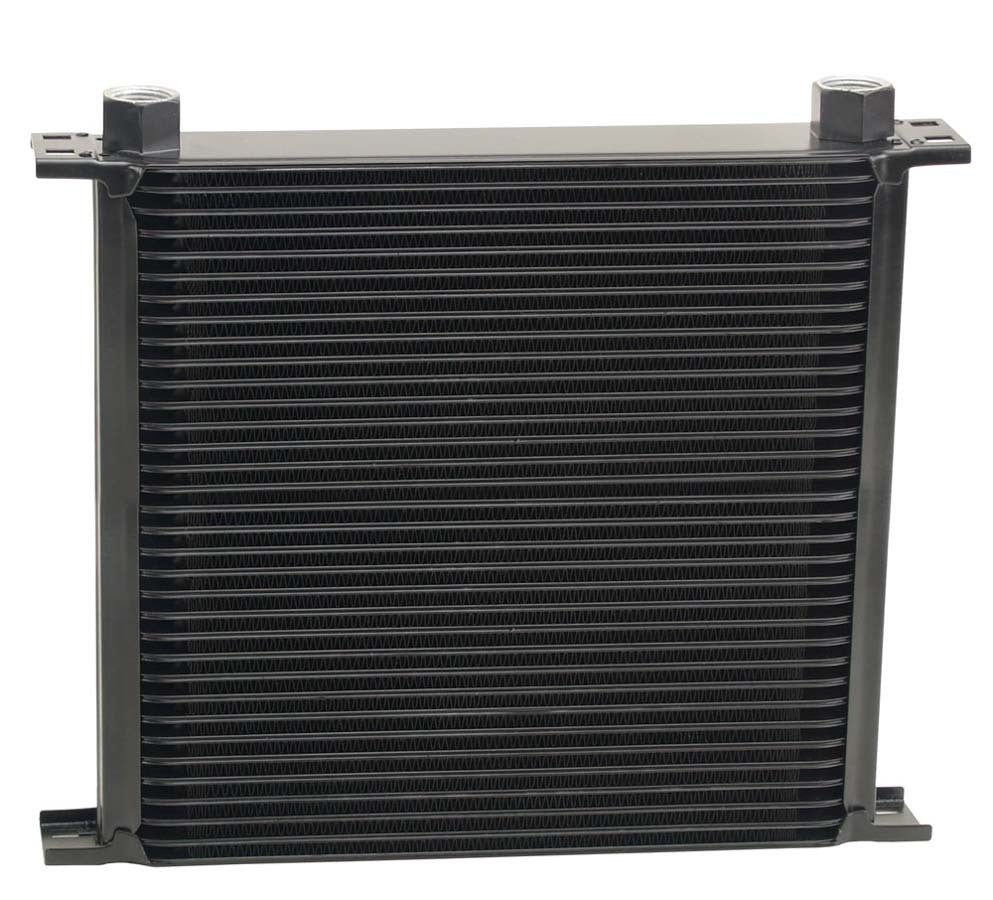 Derale 34 Row Series 10000 Stack Plate Fluid Cooler, -10AN O-ring Female