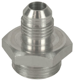 Derale Aluminum Cooler/Adapter Fitting -6AN x -10AN O-ring, Bright Anodized