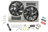 PWM Dual RAD Fan/ Aluminum Shroud Assembly - Derale 66842