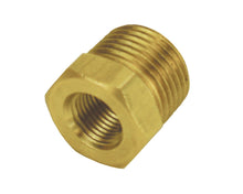 Load image into Gallery viewer, Derale 3/8" NPT Male x 1/8" NPT Female Reducer Bushing, Each
