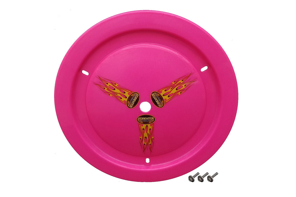Wheel Cover Bolt-On Pink Real Style - Dominator Race Body 1006-B-PK