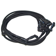 Load image into Gallery viewer, Live Wires BBC Under Headers HEI 90 Deg Black - DUI Distributor C9055BK