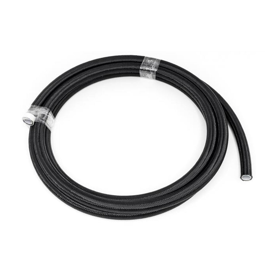 #6 Black Nylon Braided PTFE Hose  10 feet - DeatschWerks 6-02-0864-10