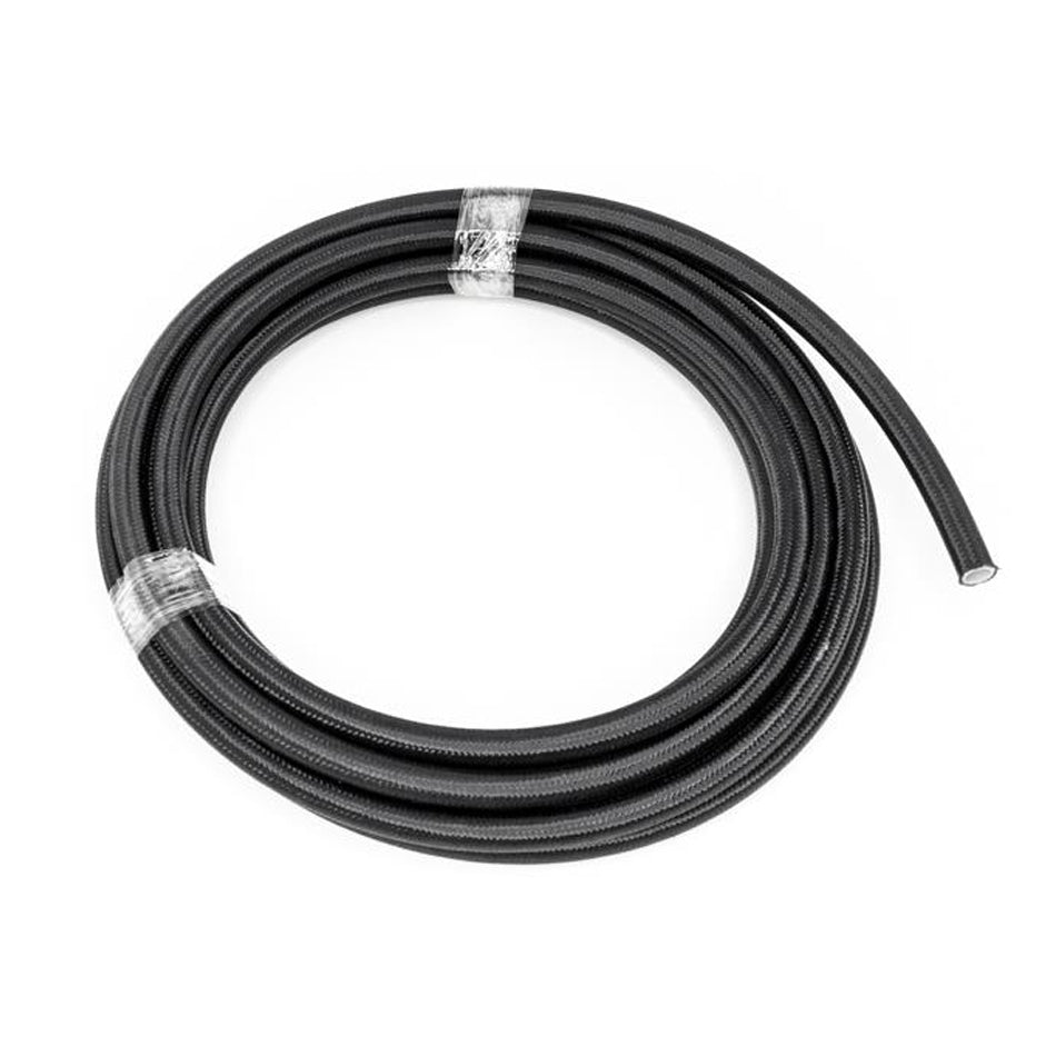 #8 Black Nylon Braided PTFE Hose  20 feet - DeatschWerks 6-02-0865-20