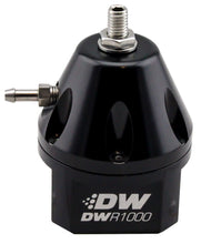 Load image into Gallery viewer, Fuel Pressure Regulator Adjustable  Black Finish - DeatschWerks 6-1000-FRB