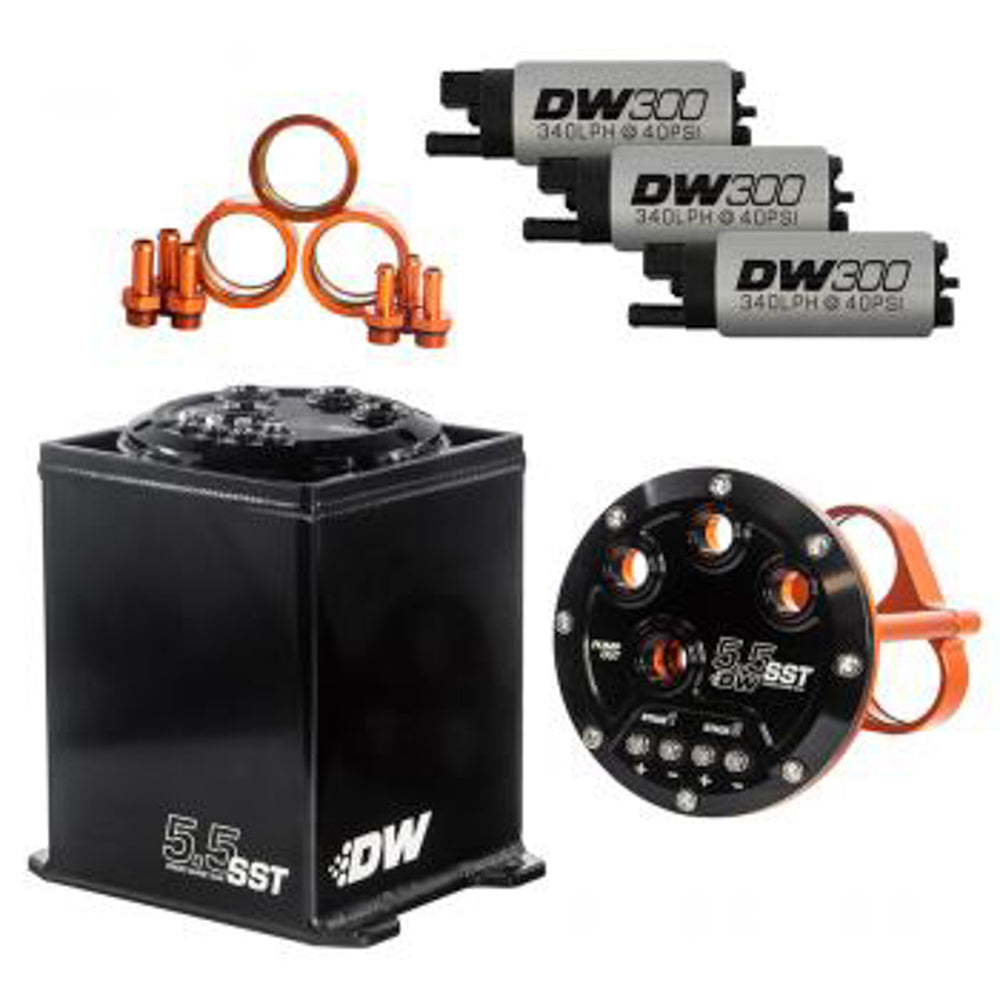 DeatschWerks 5.5L Staged Surge Tank Universal