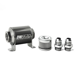 In-line Fuel Filter Kit 10an 10-Micron - DeatschWerks 8-03-070-010K-10