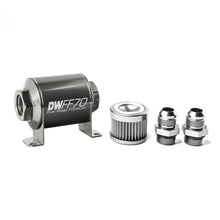 Load image into Gallery viewer, DeatschWerks In-line Fuel Filter Kit 10an 10-Micron