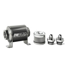 Load image into Gallery viewer, In-line Fuel Filter Kit 6an 10-Micron - DeatschWerks 8-03-070-010K-6
