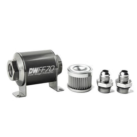 In-line Fuel Filter Kit 8an 10-Micron - DeatschWerks 8-03-070-010K-8