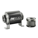 Fuel Filter 8an Female ORB Ports 70mm Length - DeatschWerks 8-03-070-010K