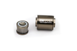 DeatschWerks Fuel Filter 8an Female ORB Ports 70mm Length