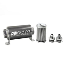 Load image into Gallery viewer, In-line Fuel Filter Kit 6an 10-Micron - DeatschWerks 8-03-110-010K-6