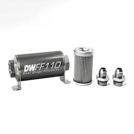 In-line Fuel Filter Kit 8an 10-Micron - DeatschWerks 8-03-110-010K-8