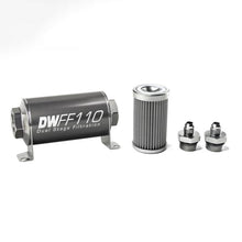 Load image into Gallery viewer, DeatschWerks In-line Fuel Filter Kit 6an 100-Micron