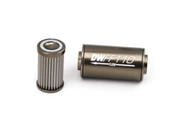Load image into Gallery viewer, Fuel Filter 8an Female ORB Ports 110mm Length - DeatschWerks 8-03-110-100K