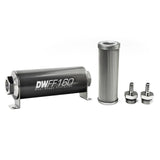 In-line Fuel Filter Kit 5/16 Hose Barb 10-Mic. - DeatschWerks 8-03-160-010K-516