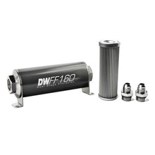 Load image into Gallery viewer, DeatschWerks In-line Fuel Filter Kit 8an 10-Micron